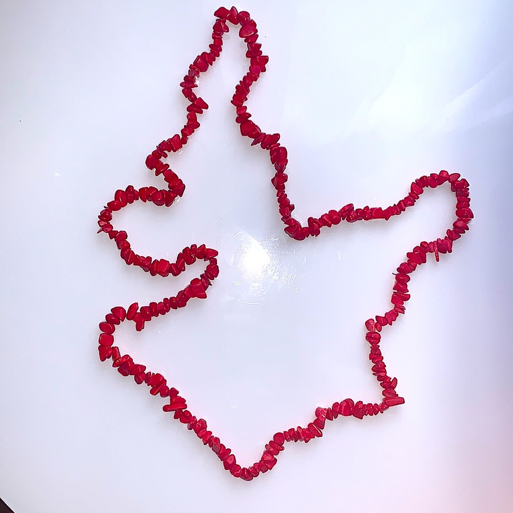 Handmade beaded necklace